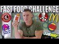 I ate the LOWEST CALORIE fast food for 24 hours