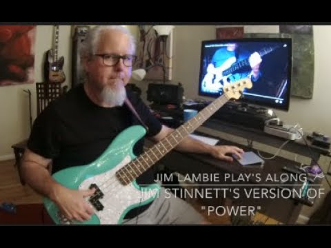 Jim Lambie plays along with Jim Stinnett's version of "Power"