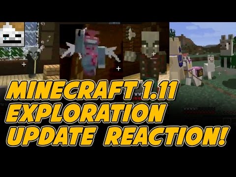 Minecraft 1.11 Exploration Update Reaction