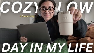 COZY FALL VLOG | holiday decor, cozy wfh routine, life update catch up!