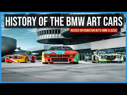 BMW Art Car's Secrets and History Revealed - Insider Information With BMW Classic!
