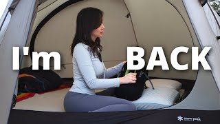 Back to where I camped for the first time and almost gave up | Introducing my water system