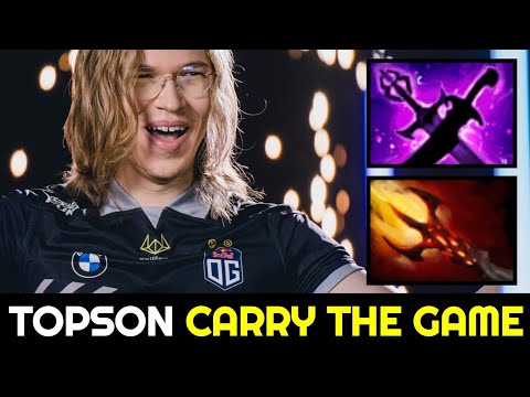 How TOPSON Carry the Game with MID EARTH SPIRIT Dota 2