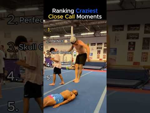 RANKING CRAZIEST CLOSE CALL MOMENTS 😳 #shorts #ranking #funny