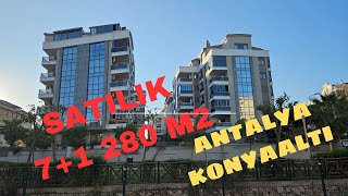 SATILIK DAİRE 7+1 ANTALYA KONYAALTI