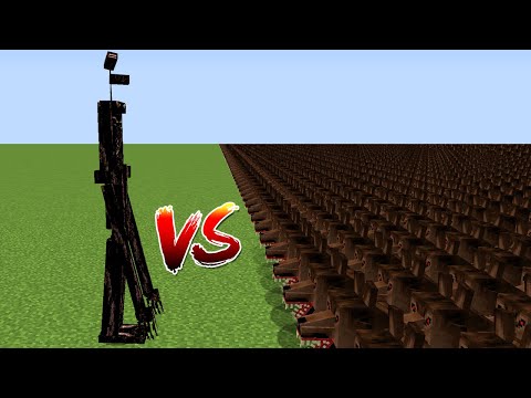 SİREN KAFA VS 1000$ KURT ADAM ORDU - Minecraft
