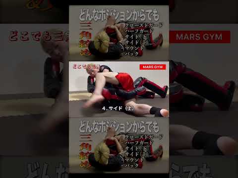 ６つのポジションからの三角絞めエントリー🪄 #格闘技解説 #格闘技 #グラップリング #ブラジリアン柔術 #柔術 #総合格闘技 #護身術 #寝技 #関節技 #三角絞め #rizin