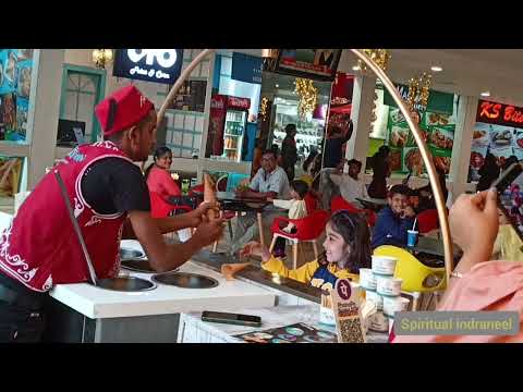 Twisting Scoops An Turkish Ice cream | Little Radha taken 😊☺️ Just for Fun🙏