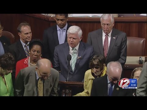 Democrats Stage a Sit-in on the House Floor Over Gun Control