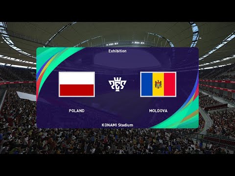 Poland vs Moldova (15/10/2023) UEFA EURO 2024 PES 2021