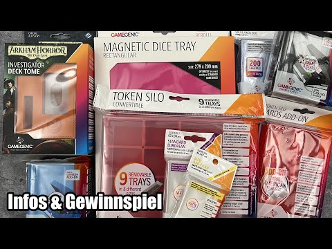 Brettspielzubehör von Gamegenic - Spiele perfekt ergänzen inkl. Gewinnspiel