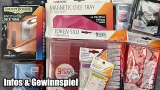 Brettspielzubehör von Gamegenic - Spiele perfekt ergänzen inkl. Gewinnspiel