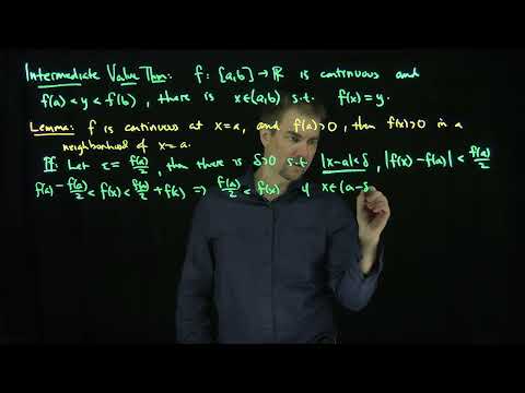 A Proof of the Intermediate Value Theorem