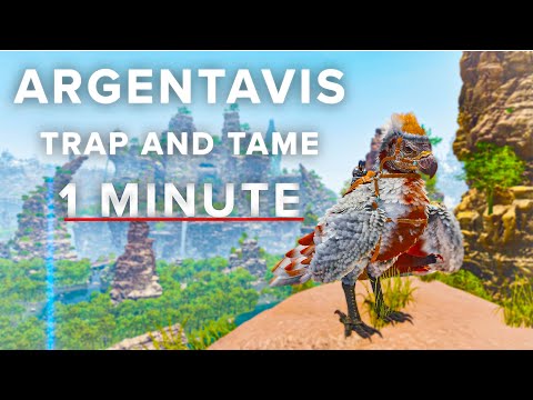How to Tame an Argentavis in 1 Minute – Ark Survival Ascended Argentavis Trap 2025