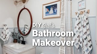 DIY BATHROOM MAKEOVER ON A BUDGET | DECORATING IDEAS | SMALL BATHROOM REMODEL BEFORE & AFTER | DIY