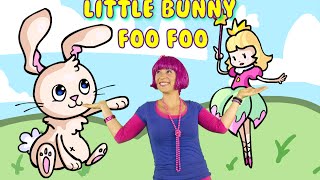 Little Bunny Foo Foo with lyrics | Nursery rhymes for children, toddlers and kids. | Debbie Doo