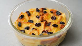 The Best Bread Raisin Pudding Recipe I've Ever Made | Simple and Quick to Make