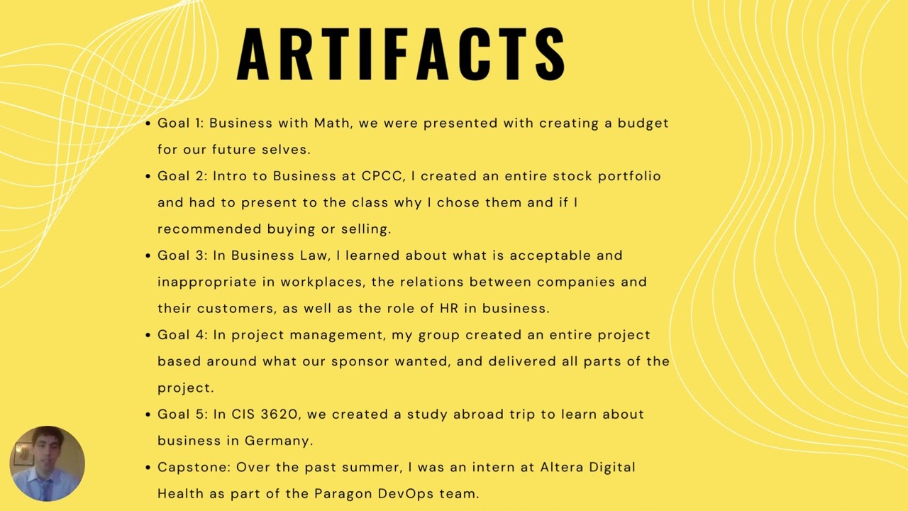 Capstone E-Portfolio Presentation