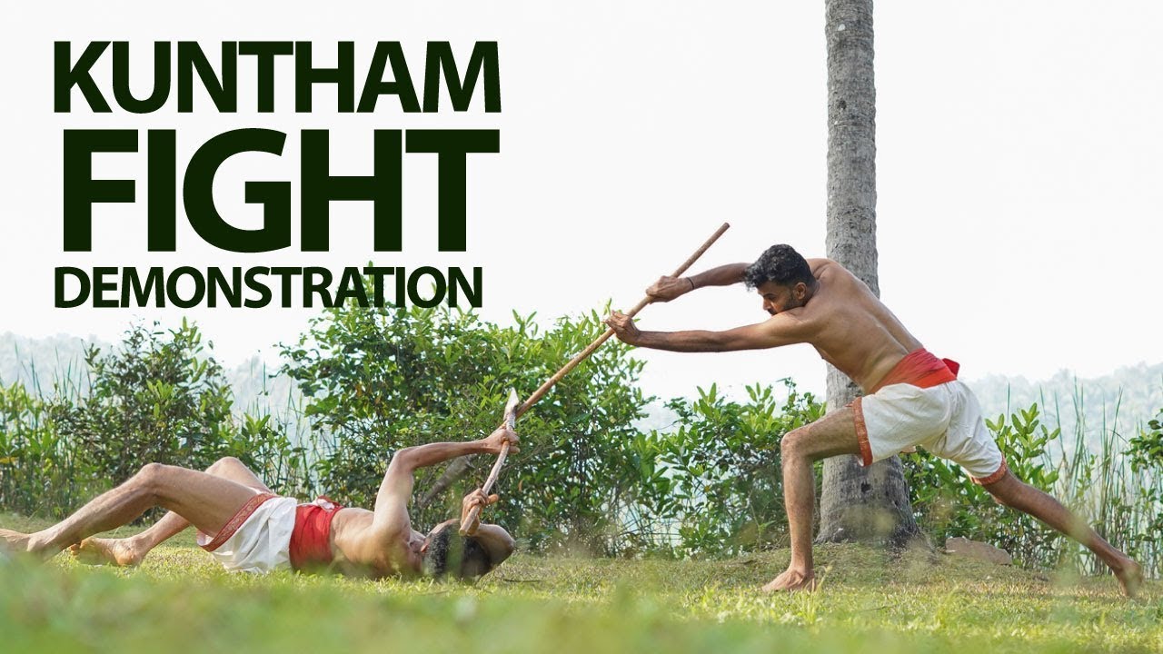 Kuntham fight Demonstration |Spear Fight | Kalaripayattu Thumbnail