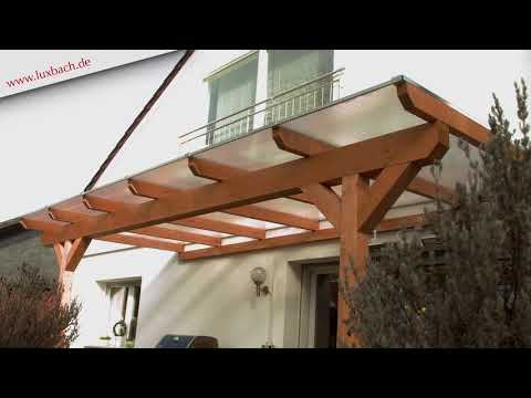 Terrassenüberdachung aus Holz | luxbach.de