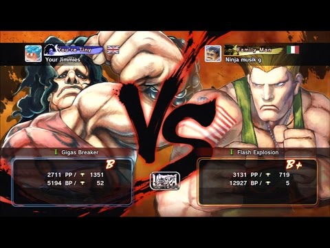 Your Jimmies [Hugo] vs Ninja musik g [Guile] USF4