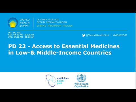PD 22 - Access to Essential Medicines in LMICs