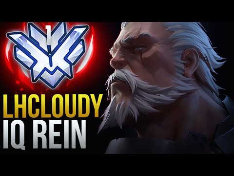 Best Of "LHCLOUDY" THE RANK 1 AGGRESSIVE IQ REINHARDT - Overwatch Montage