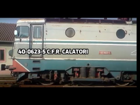 🚄 LE5100KW Clasica Caile Ferate Romane Calatori 40-0623-5 la manevra in Timisoara Nord