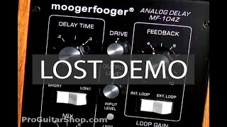 Moog Moogerfooger MF-104Z Analog Delay - What To Know Moog Moogerfooger MF-104Z Analog Delay - What To Know