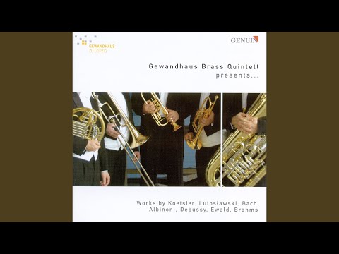 Brass Quintet, Op. 65: III. —