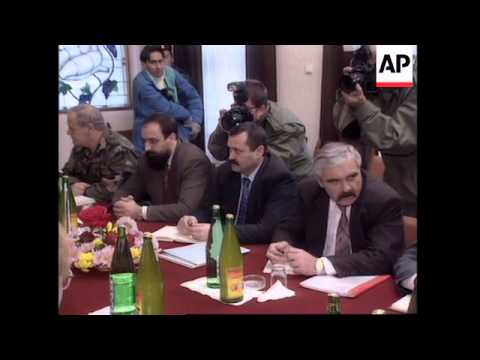 CROATIA: EASTERN SLAVONIA: TALKS ARE CANCELLED