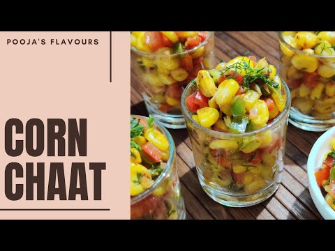 How to make CORN CHAAT | VEGETABLE CHAAT | EASY CHAATS AT HOME | RECIPES WITH CORN