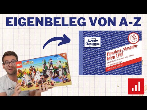 This is what our self-issued receipt looks like | Self-issued receipt from A-Z | RMK & sevDesk