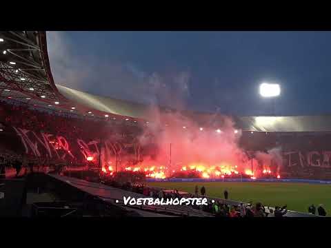 Feyenoord pyroshow • Feyenoord Rotterdam - Olympique Marseille (3-2) 28-04-2022
