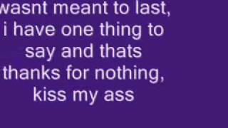 The Downtown Fiction-Thanks For Nothing lyrics