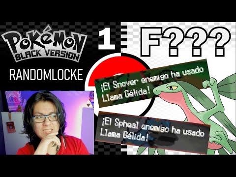 EL PRIMER LOCKE DE MI VIDA... ¡¿Y RANDOM?! | Pokémon Negro Randomlocke Ep.1 | LEER DESCRIPCIÓN