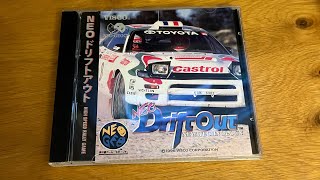Neo Geo CD Neo Drift Out gameplay. 