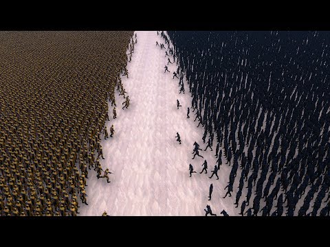 20000 BATMAN vs 10000 WOLVERINE - Ultimate Epic Battle Simulator