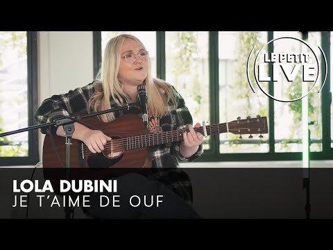 Lola Dubini - Je t'aime de ouf (Wejdene Cover) | Le Petit Live