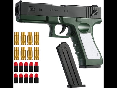 Top best Shell Ejection Soft Bullet Pistol Toy Gun 2022