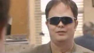 Dwight Schrute Jim Halpert Gotta Wear Shades BEST OFFICE DELETED SCENE