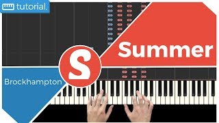 How to play "SUMMER" by Brockhampton | Smart Gospel Piano