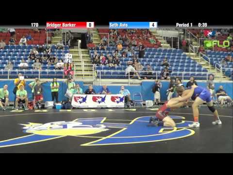 Cadet 170 - Bridger Barker (Arizona) vs. Seth Avis (California)