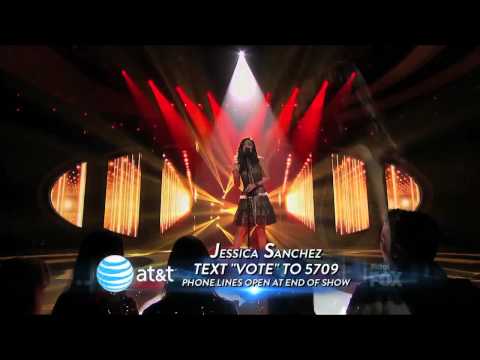 Jessica Sanchez Everybody Has A Dream   Top 10   AMERICAN IDOL SEASON 11