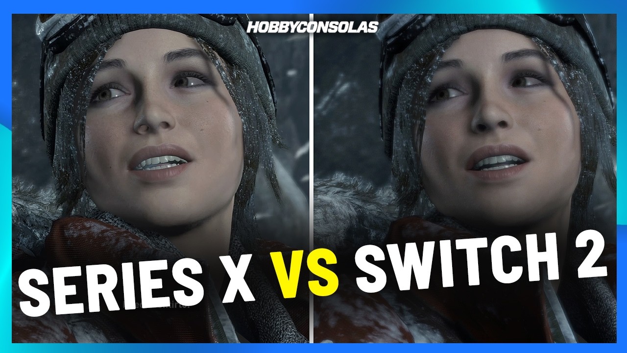 Rise of the Tomb Raider en SWITCH 2 - Comparativa con Xbox Series X
