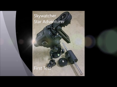 First Star Adventurer test - Milky Way around Southern Cross - 3/2/2016