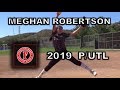 Meghan Robertson RHP/ Utility 2019 Softball 