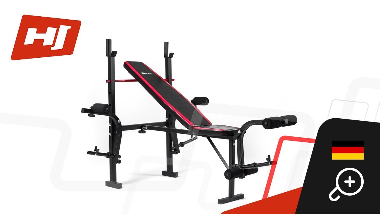 Силовой набор Elitum Titan 68 кг со скамьёй Hop-Sport 1055 PRO