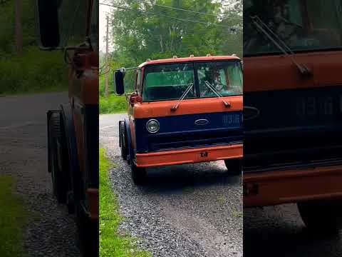 Thumbnail for My new project truck - 1988 Ford Cabover with a 8.2 Detroit Diesel #truck #cabover by Vehicle, Truck