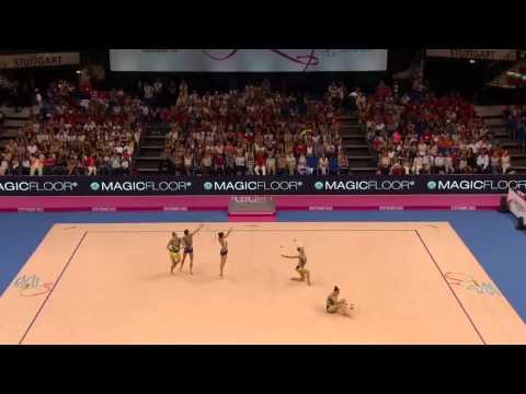 USA RHYTHMIC GROUP 2015 WORLD CHAMPIONSHIPS
